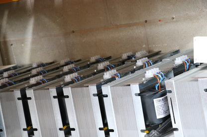 Close Up Of Transformer Core Stock
