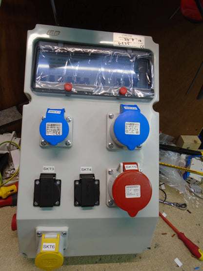 IP67 RATED GRP UNIT WITH SOCKETS