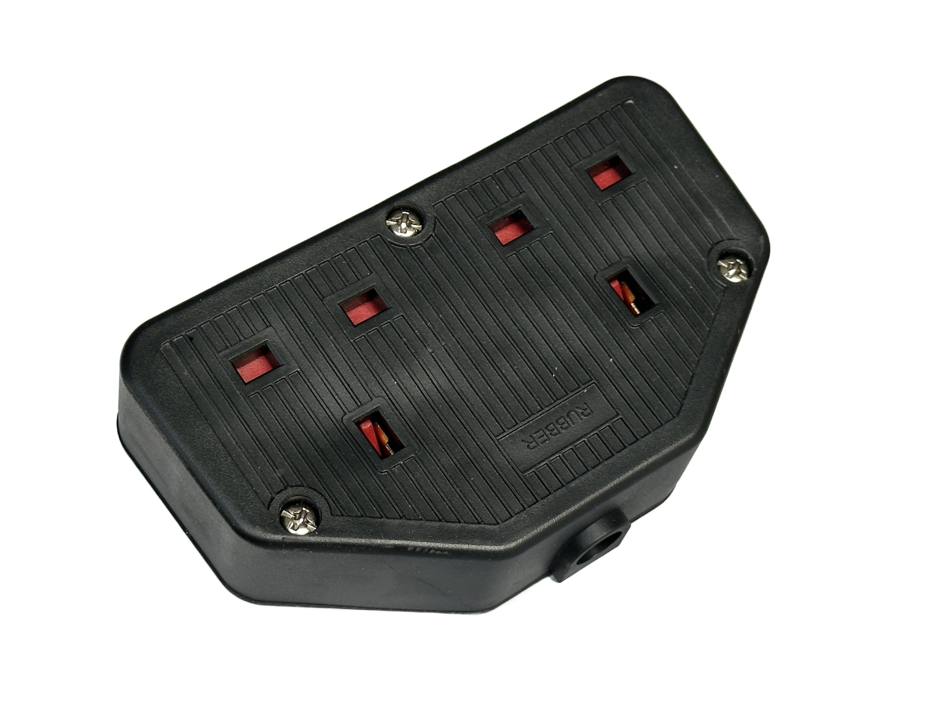 230V 13A DOMESTIC 2G SOCKET TOUGH RUBBER