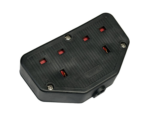 230V 13A DOMESTIC 2G SOCKET TOUGH RUBBER