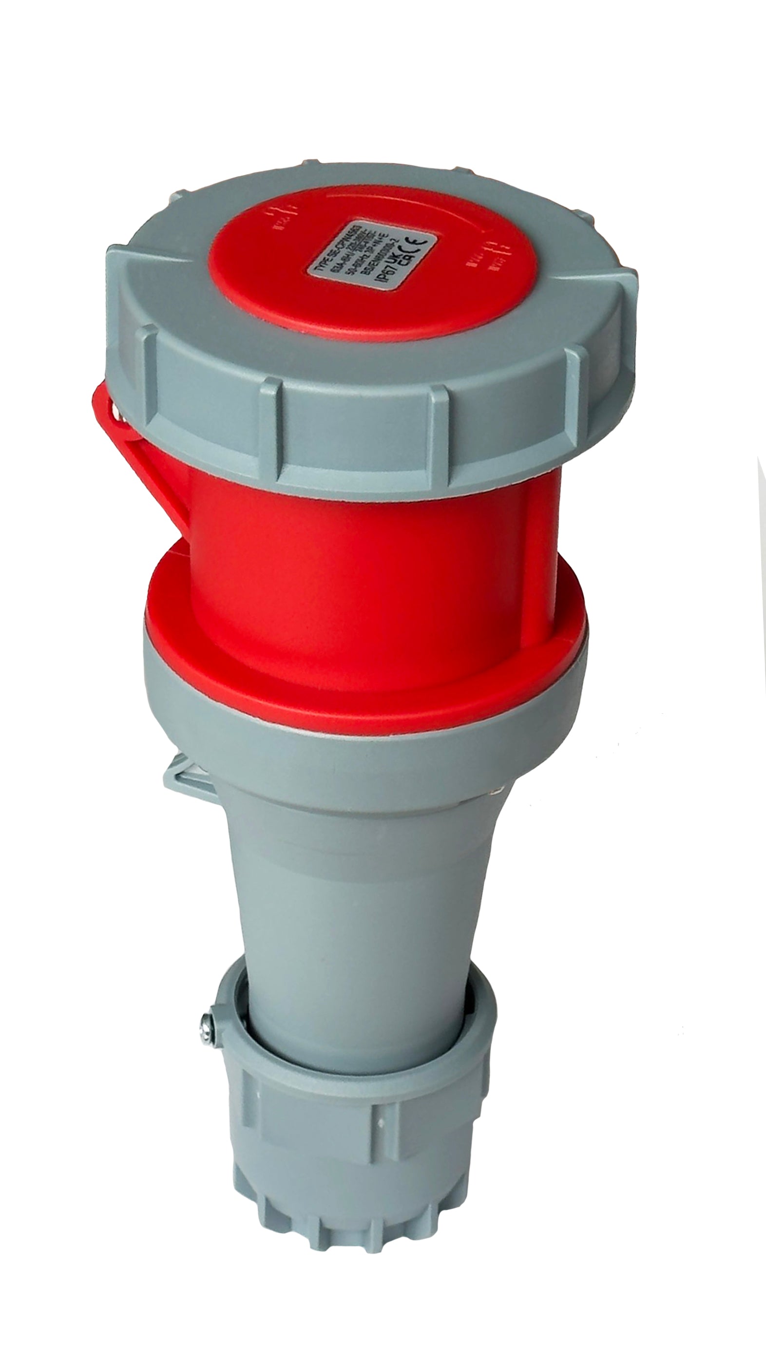 400V 3P+N+E 63A IP67 TRAILING SOCKET/COUPLER