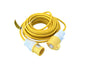 110V 16A IP44 EXTENSION LEAD - 14M 2.5MM 3-CORE YELLOW CABLE
