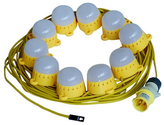 110V 22M MOULDED LED FESTOON STRING LIGHT