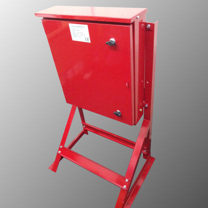 SINGLE DOOR DISTRIBUTION PANEL ON LEG SET STAND